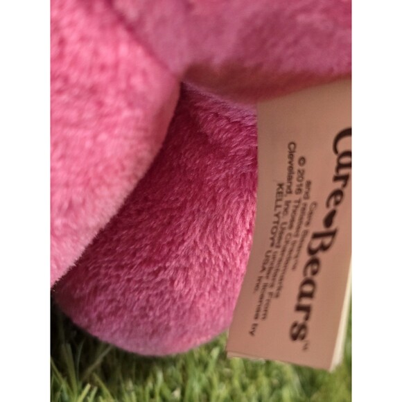 Care Bears Secret Bear 2016 Pink Plush Kelly Toys Damage On Bottom Of One Foot - Picture 10 of 15